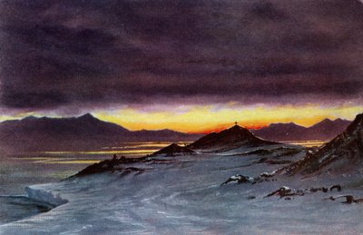 Hut Point, midnatt den 27 mars 1911, 1913 av Charles Edward Wilson