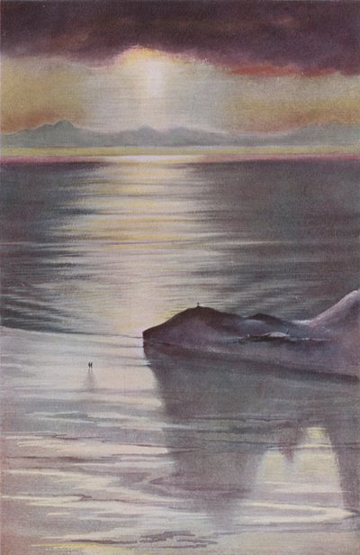 Hut Point från Observation Hill, 1911, 1913. av Charles Edward Wilson