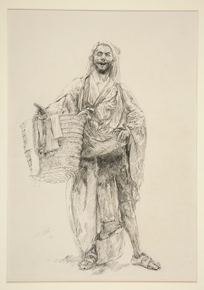 Autolycus, Akt IV, Scen II, Vintern av Edwin Austin Abbey