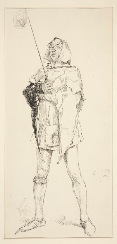 Clown: av Edwin Austin Abbey