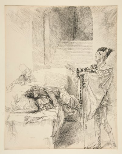 Clown: av Edwin Austin Abbey