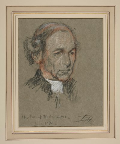 Kröning av Edward VII Porträtt: Joseph Armitage Robinson, kanon av Edwin Austin Abbey