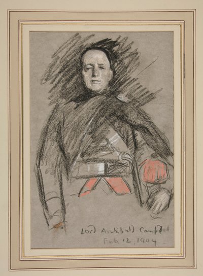 Kröning av Edward VII Porträtt: Lord Archibald Campbell av Edwin Austin Abbey
