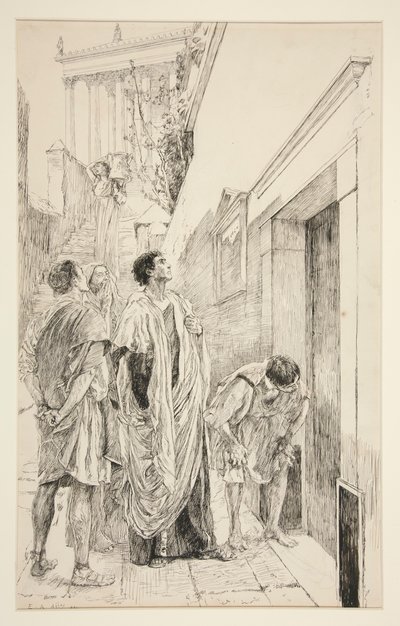 Efesos väg: av Edwin Austin Abbey