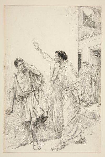 Efesos väg: av Edwin Austin Abbey