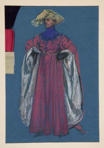 Duke of York, kostymskiss för Henry Irving av Edwin Austin Abbey