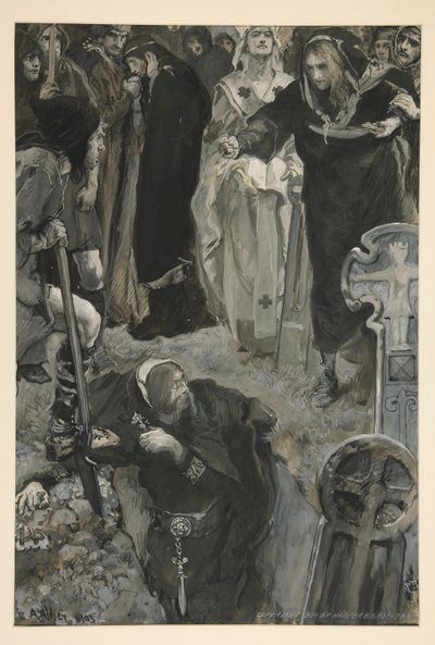 Liten by: av Edwin Austin Abbey