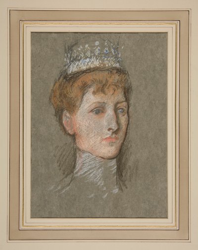 Chef för prinsessan av Wales (Queen Mary) av Edwin Austin Abbey