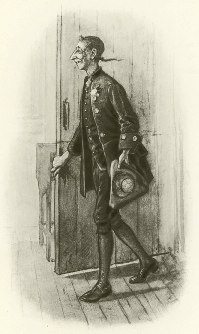 Ichabod Crane (gravyr) av Edwin Austin Abbey