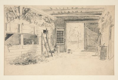 Interiörstudie av Edwin Austin Abbey