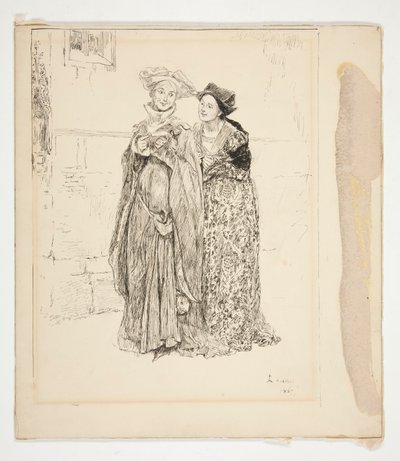 Mistress Ford: av Edwin Austin Abbey