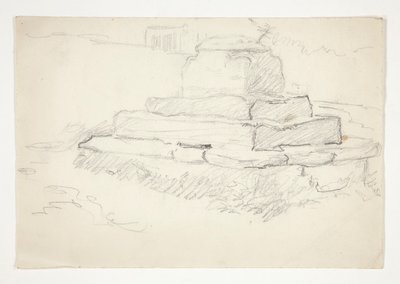 Skiss för av Edwin Austin Abbey