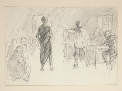 Studera inför av Edwin Austin Abbey