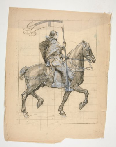 Studera inför av Edwin Austin Abbey