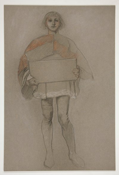 Studera inför av Edwin Austin Abbey