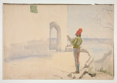 Studera inför av Edwin Austin Abbey