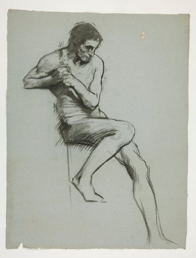 Studera inför av Edwin Austin Abbey