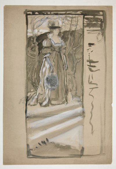 Studera inför av Edwin Austin Abbey