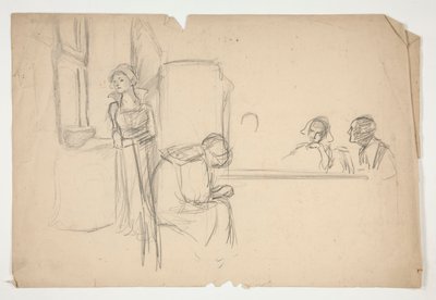 Studera inför av Edwin Austin Abbey