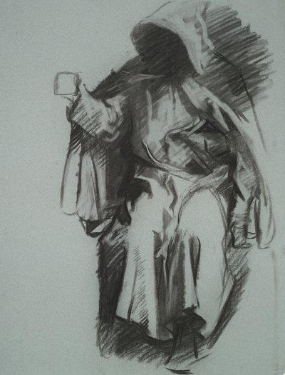Studera inför av Edwin Austin Abbey