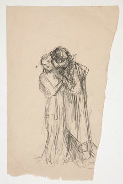 Studera för tolfte natten (?) av Edwin Austin Abbey