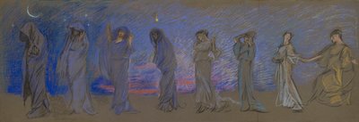 Timmarna av Edwin Austin Abbey