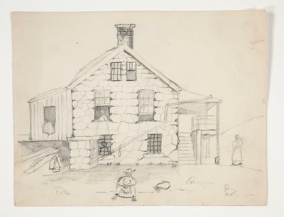 Howard County Gaol av Edwin Austin Abbey