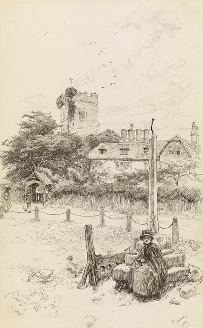 Prästen av Edwin Austin Abbey