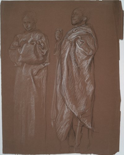 Oidentifierad studie av Edwin Austin Abbey