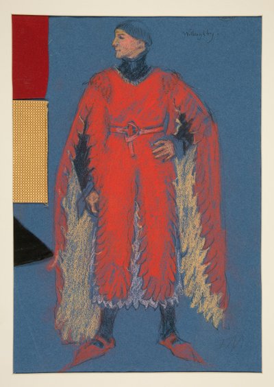 Willoughby, kostymskiss för Henry Irving av Edwin Austin Abbey