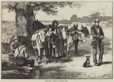 Quiet Times, en sketch på Hampstead Heath av Edwin Buckman