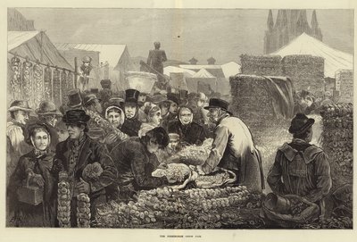 Birmingham Onion Fair (gravyr) av Edwin Buckman