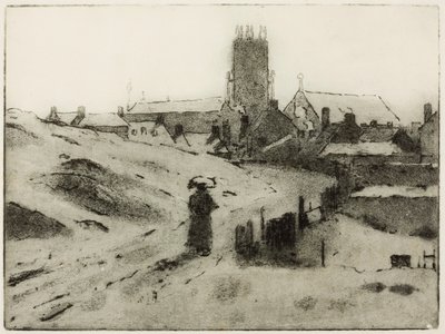 Black Country Church (etsning) av Edwin Butler Bayliss