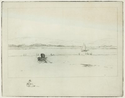 På mynningen (etsning) av Edwin Butler Bayliss