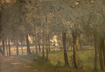 Under the Willows, Sunbury-on-Thames, Middlesex av Edwin Edwards