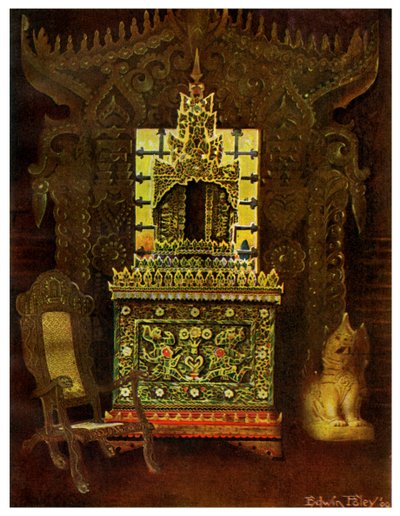 Asiatiska möbler, 1911-1912. av Edwin Foley