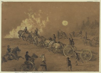 Går i handling av Edwin Forbes