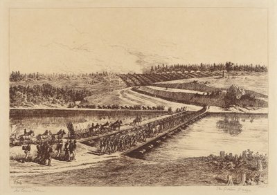 Pontonbroarna av Edwin Forbes
