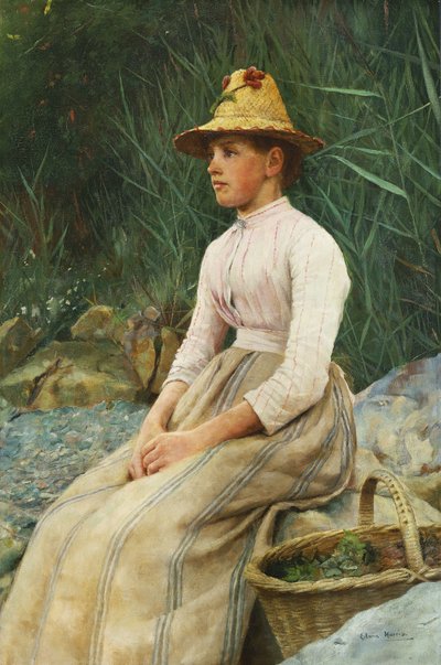 Musseltjejen, av Edwin Harris