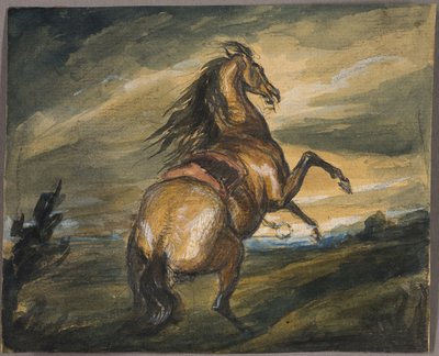 Uppfödande häst av Edwin Henry Landseer