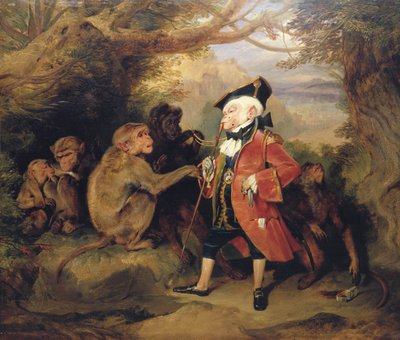 "Den reste apan", 1827 av Edwin Henry Landseer