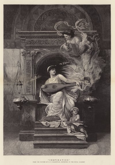 Inspiration av Edwin Howland Blashfield