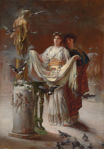 Dockorna av Edwin Howland Blashfield