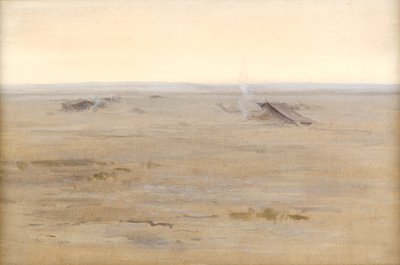Läger i öknen, 1914 av Edwin John Alexander