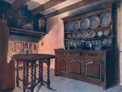 Ek Welsh Dresser av Edwin John Foley