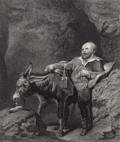 Sancho Panza av Edwin Landseer