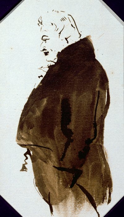 Sydney Smith (1771-1845) c.1821 (penna och wc på papper) av Edwin Landseer