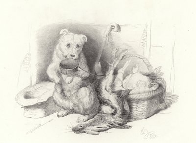 The Beggar av Edwin Landseer