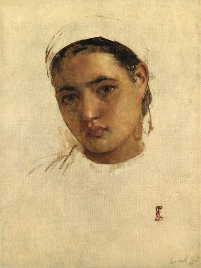 morisk flicka av Edwin Longsden Long