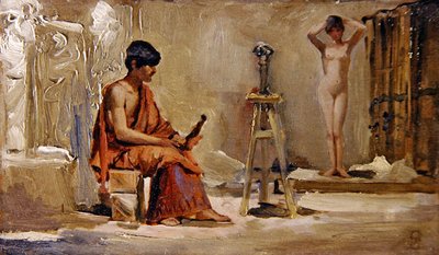 Konstnärens modell av Edwin Longsden Long